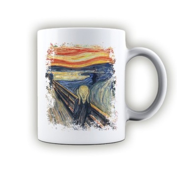 kubek ceramiczny M094 Munch Krzyk