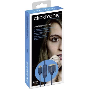 Кабель видеоадаптера DisplayPort — DVI-D 5 м