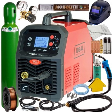 SPAWARKA MIGOMAT IDEAL 205 SYNERGIA półautomat spawalniczy Zestaw 1