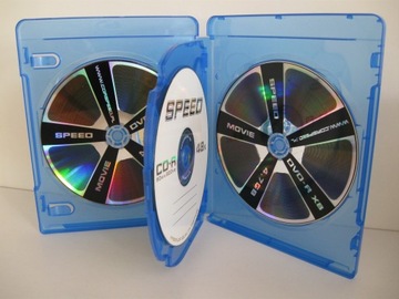 Коробки BLU RAY x4 для 4 компакт-дисков DVD BDR 25 шт.