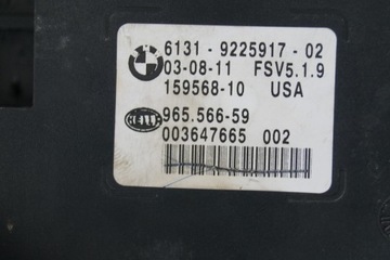 LAMPA KABINY POLSTROVÁNÍ 9225917 BMW E70 X5