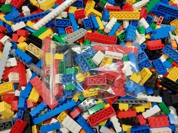 Смесь оригинальных строительных кубиков LEGO Blocks 100г.