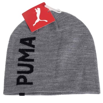 PUMA CZAPKA ZIMOWA ESS CLASSIC CUFFLESS BEANIE SZARA