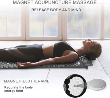 Набор для акупрессуры Tomshoo, коврик с шариками-подушками