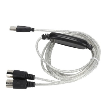 MIDI-кабель Конвертер адаптера MIDI-кабеля в USB