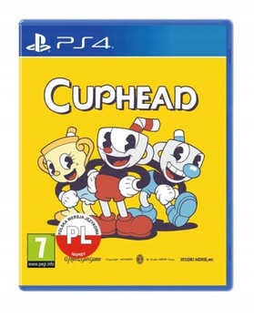 CUPHEAD PS4 PS5 PL GRA NA PŁYCIE POLSKIE NAPISY