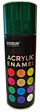 FARBA SPRAY Emalia AKRYLOWA MOCNY ZIELONY mchowy AEROZOL 400 ml