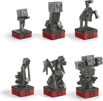 MINECRAFT ШАХМАТЫ Настольная игра Крипер Зомби Стив Алекс Эндерман Житель деревни