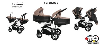 ТРОЙНАЯ КОЛЯСКА BABYACTIVE TRIPPY PREMIUM 2В1