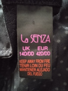 42D LA SENZA ЧУВСТВЕННЫЙ НОЧНОЙ СЕКСУАЛЬНЫЙ КОРСЕТ С ГОРШКАМИ