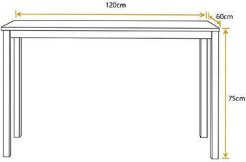 Компьютерный стол Sogesfurniture 120x60x73см