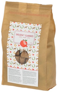 Smakołyki dla konia Delizia Classic, jabłko, 1 kg
