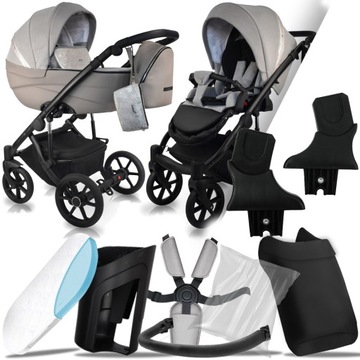 WÓZEK 2W1 BEXA IDEAL 2.0 LE101 I ADAPTERY CYBEX MC