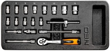 Шкаф для мастерской с 7 ящиками, 129 шт. 84-222+г