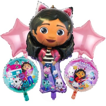 Набор GABI'S CAT HOUSE, ТАРЕЛКИ+КРУЖКИ+СОЛОМОЧКИ, именинники котов, 30 шт.