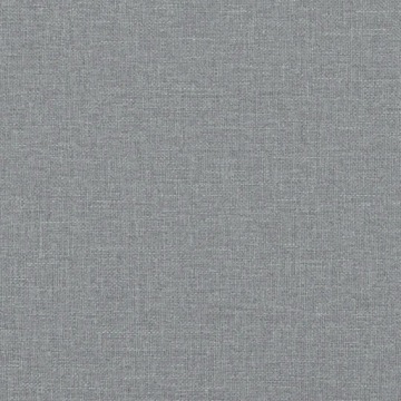vidaXL Каркас кровати с изголовьем Светло-серый, 140x200 см, обитый тканью