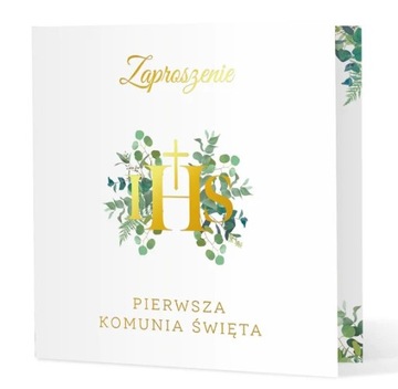Zaproszenia komunijne Zaproszenie na komunię I Komunia Święta 1szt. ZPK19