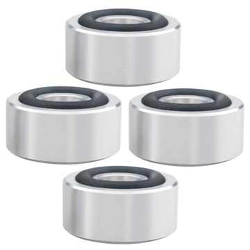 4 szt. Stopka izolująca głośnik ze stopu aluminium