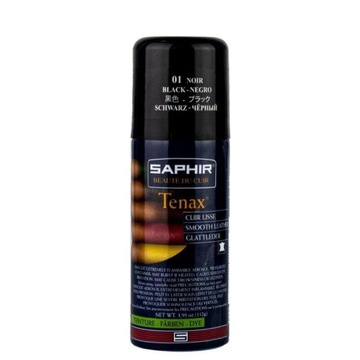 Farba w Sprayu do Obuwia Skórzanego Konserwacja Butów 150 ml Czarny