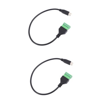 KOMPUTER ŚRUBA ADAPTER ZŁĄCZE KABLA 2 SZT