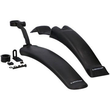 2 ВЕЛОСИПЕДНЫХ КРЫЛА ПЕРЕДНЕЕ + ЗАДНЕЕ MTB 24–26 дюймов