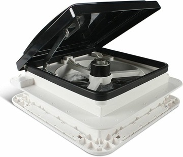 WENTYLATOR DO OKNA DACHOWEGO TURBO VENT LED DO RV