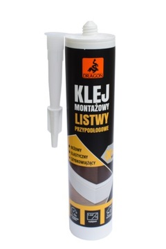 Klej montażowy do listew 280ml kartusz DRAGON