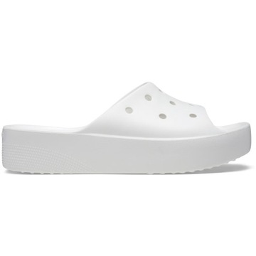 CROCS DAMSKIE KLAPKI NA PLATFORMIE PIANKOWE BUTY CLASSIC SLIDE r. 39/40