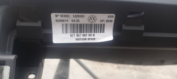 DESKA ROZDĚLOVAČE KONZOLA 6C1857002 VW POLO 6C FACELIFT 2015R 5D SUPER STAV !