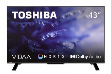 Светодиодный телевизор TOSHIBA 43 дюйма 43LV2E63DG
