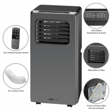 KLIMATYZACJA PRZENOŚNA DO DOMU CLATRONIC 3672 CZAR