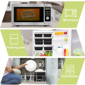 Черный стиль, 50 шт., 750 мл, одноразовая коробка для