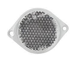 ODBLASK OKRĄGŁY BIAŁY PRZYKRĘCANY Z USZAMI LUBLIN