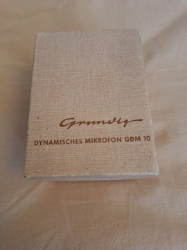 Микрофон Grundig GDM 10 Vintage