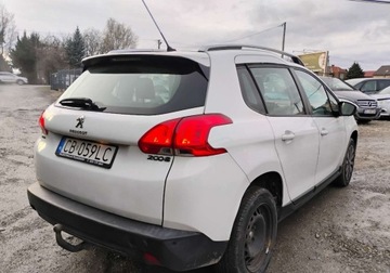 Peugeot 2008 I SUV Facelifting 1.6 BlueHDi 99KM 2016 Peugeot 2008 2016r, 1.6HDI. Uszkodzony lewy tyl. Jezdzi. 1.6 Diesel 99KM, zdjęcie 2