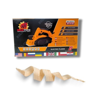 МОЩНЫЙ ЭЛЕКТРИЧЕСКИЙ СТРОГАТЕЛЬНЫЙ СТАНОК 1450 ВТ 82 ММ