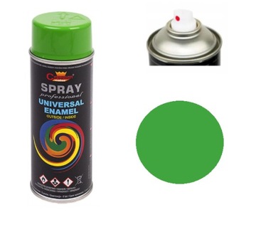 CHAMPION SPRAY UNIWERSALNY FARBA ZIELONY SOCZYSTY RAL6002 400ml