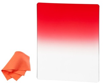 Filtr prostokątny Cokin P Czerwony z gradacją