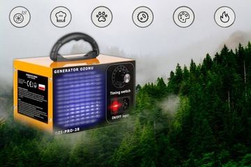 GENERATOR OZONU OZONATOR MOCNY DO DOMU SAMOCHODU sterylizacja dezynfekcja