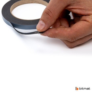 Прочный двусторонний монтажный скотч, акриловый клей, для сложных поверхностей, 12 мм.