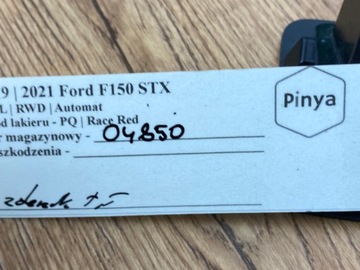 LAMPA PODSVÍCENÍ TABULKY FORD F150 2021+ USA