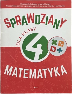MATEMATYKA klasa 4 SPRAWDZIANY testy karty pracy do ćwiczenia