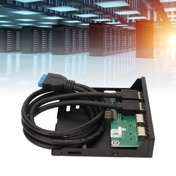 3,5-дюймовый высокоскоростной концентратор USB3.0 на передней панели