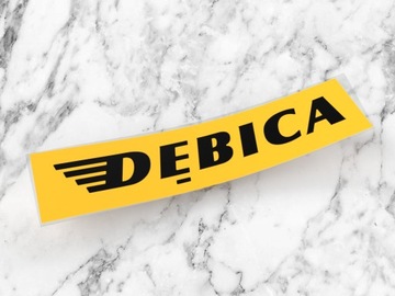 Naklejka DĘBICA 15 x 3 cm opony drift pirelli moto