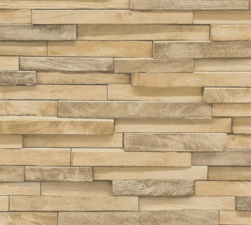 TAPETA Flizelinie KAMIEŃ ŁUPEK MUR CEGŁA EFEKT 3D