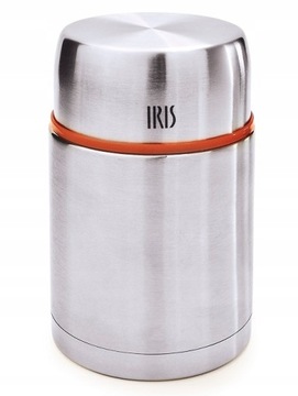 MARKOWY TERMOS OBIADOWY POJEMNIK ŻYWNOŚĆ ZUPĘ 750 ml INOX TRZYMA DO 9h IR