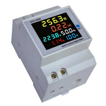 D52-2066 Woltomierz Amperomierz Watomierz, kWh, Hz