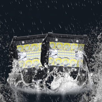 СВЕТОДИОДНЫЕ РАБОЧИЕ ЛАМПЫ ПОИСК 60Вт 12В ГАЛОГЕННЫЕ АВТОМОБИЛЬНЫЕ ФАРЫ 2ШТ.