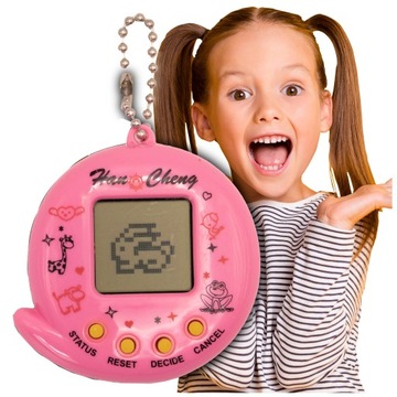 TAMAGOTCHI GRA ELEKTRONICZNA DLA DZIECI 168 w 1 INTERAKTYWNE ZWIERZĄTKO