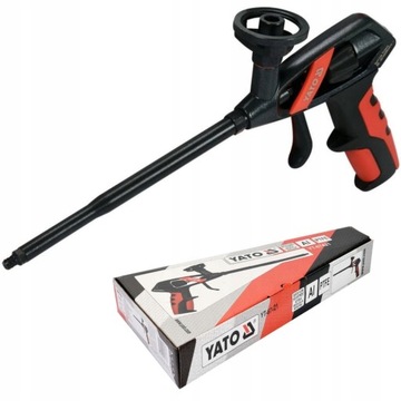 ПИСТОЛЕТ YATO ДЛЯ МОНТАЖНОЙ ПЕНЫ, ПТФЭ, АЛЮМИНИЯ, РЕГУЛИРОВКА YT-67421